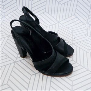 Rachel Comey Black Slingback Heels 7.5